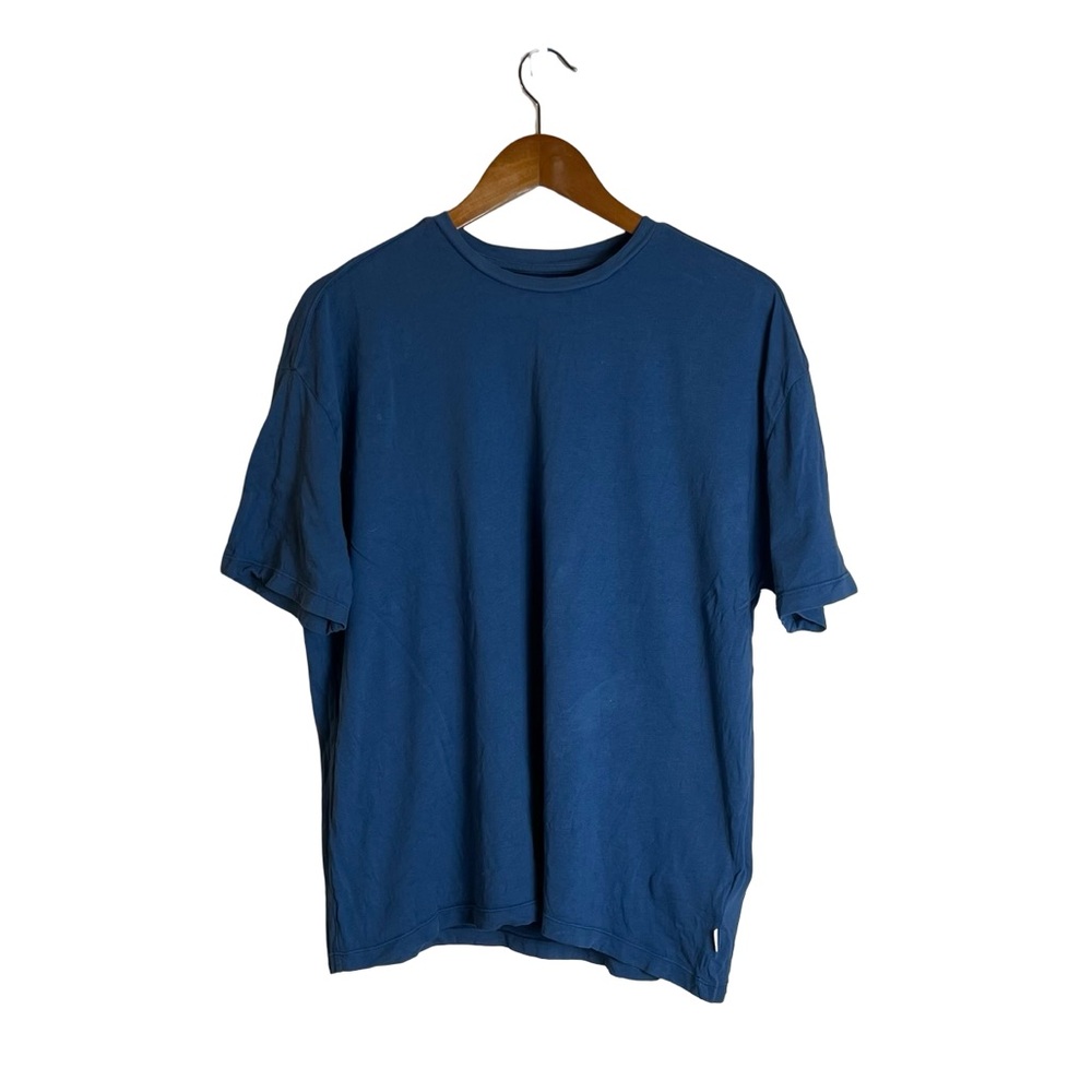Brixton‎ blue 100% cotton T shirt. Size small